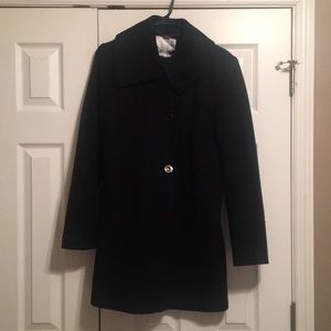 Black pea coat
